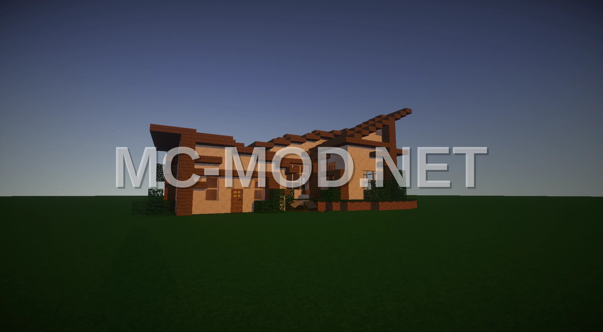 Modern Quartz Block House