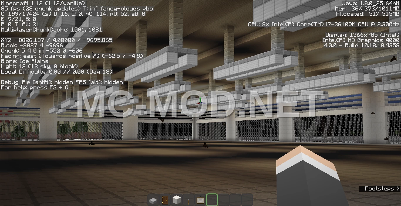 Modern Warehouse with Iron Gate Details