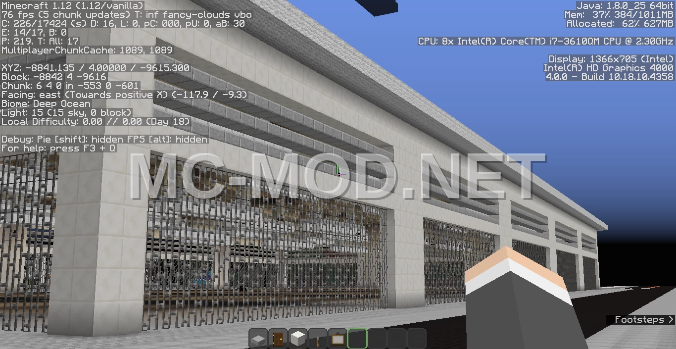 Modern Warehouse with Iron Gate Details
