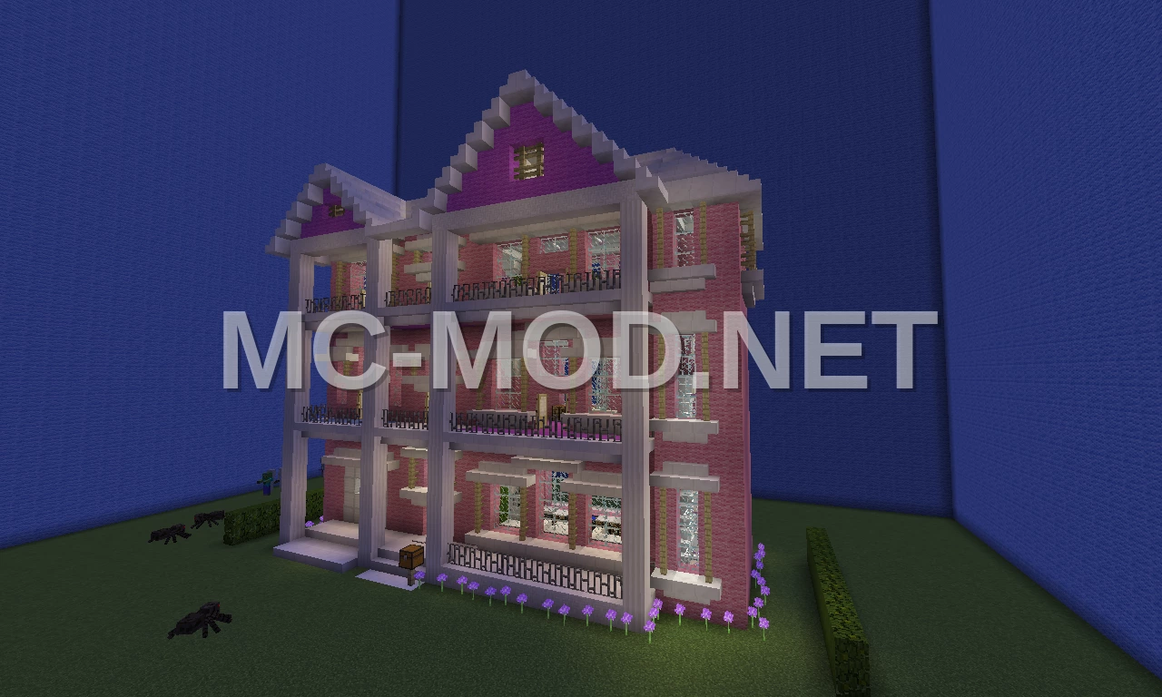 Modified Barbie Dream House