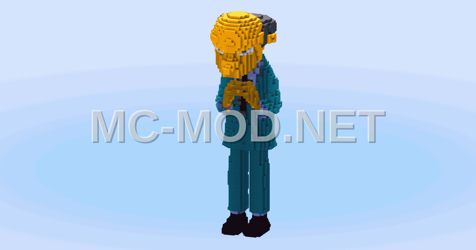 Montgomery Burns Statue