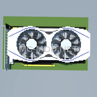 NVIDIA GTX 1050 Ti Pixel Art – 25337 Blocks