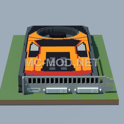 NVIDIA GeForce GTX 580 Pixel Art