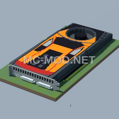 NVIDIA GeForce GTX 580 Pixel Art