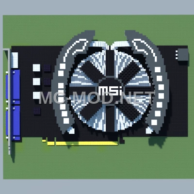 NVIDIA GeForce GTX 650 Ti Cyclone II Pixel Art