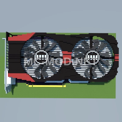 NVIDIA GTX 760 Pixel Art – Iron & Black Wool