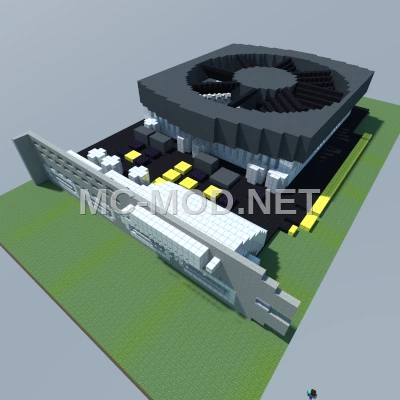 NVIDIA GeForce GTX 950 Pixel Art – Large Scale Schematic