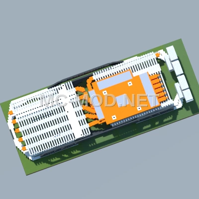 NVIDIA GTX 980 Ti Pixel Art – Large Build