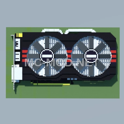 NVIDIA Graphics Card Pixel Art – Iron & Wool