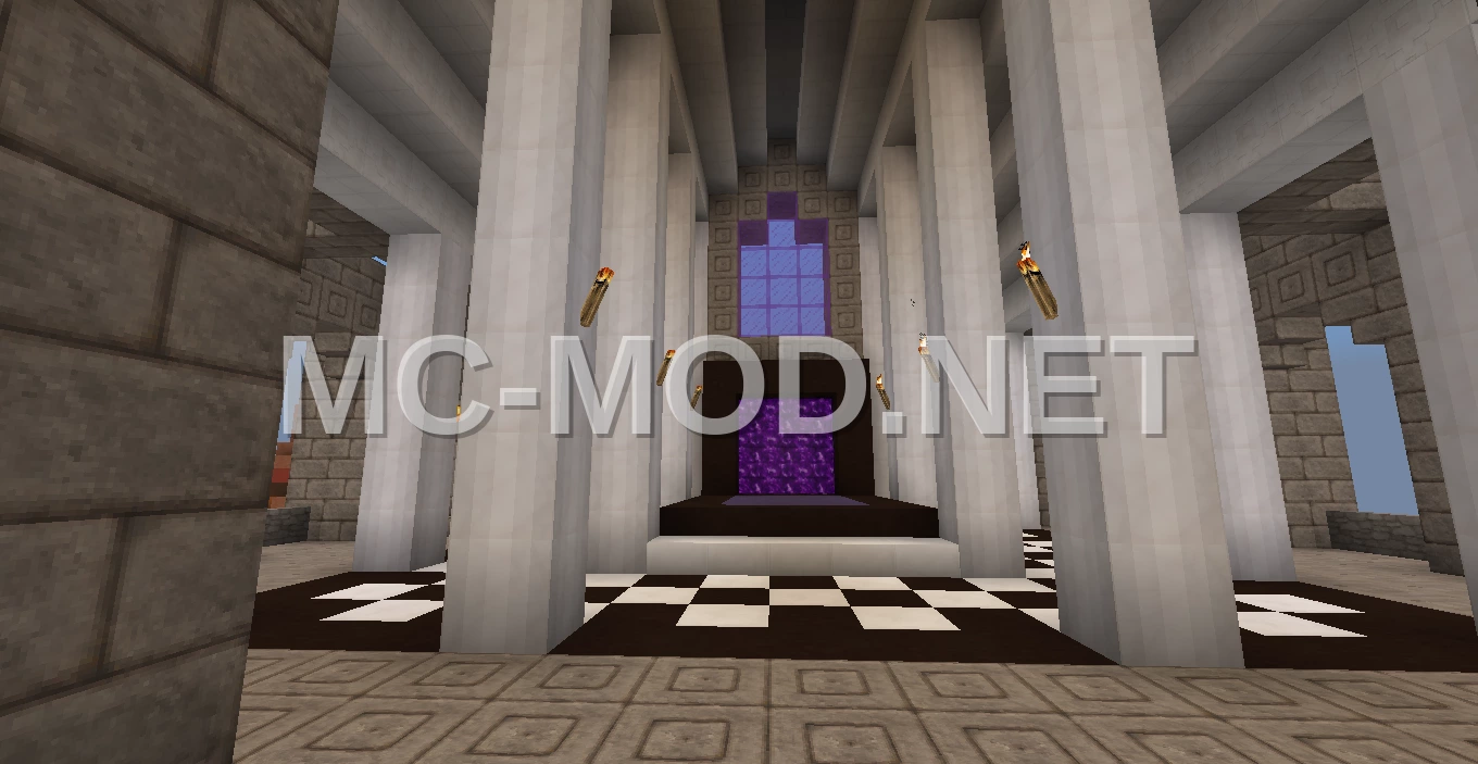 Nether Portal Hub – Stone Temple