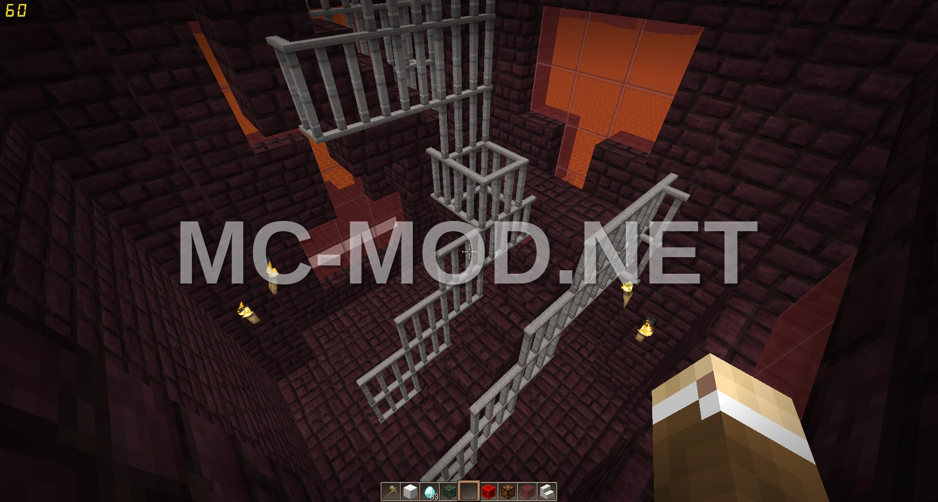 Nether Spawn Tower – Nether Bricks