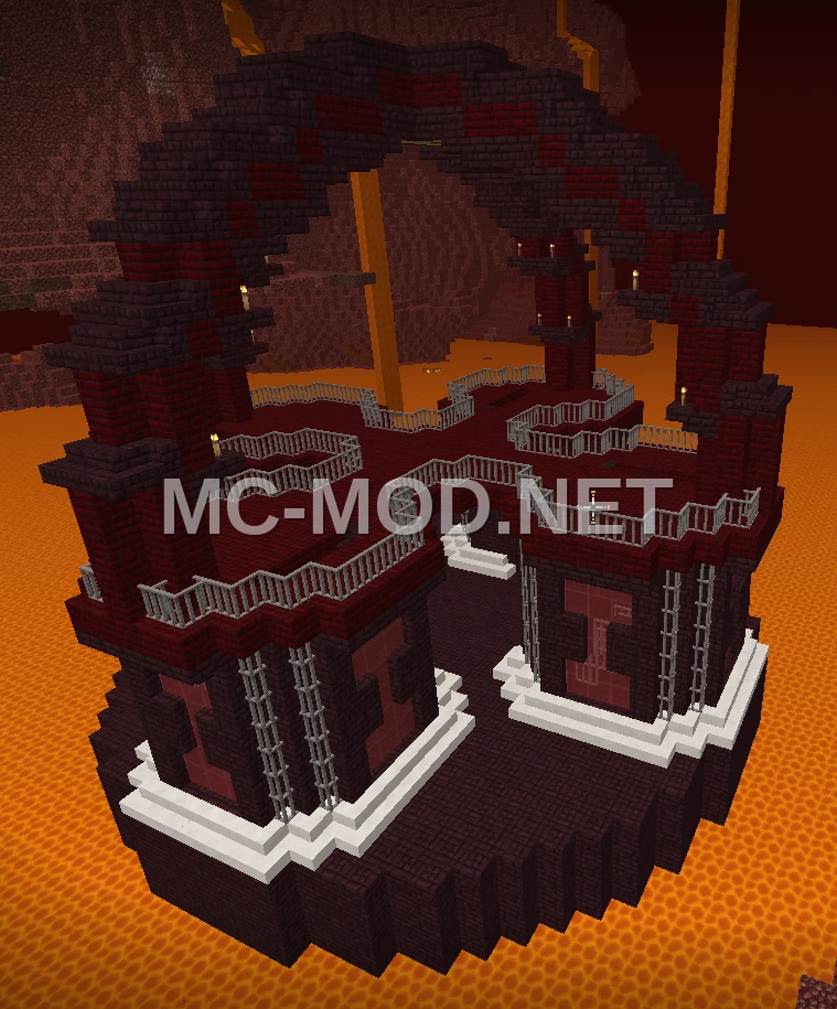 Nether Spawn Tower – Nether Bricks