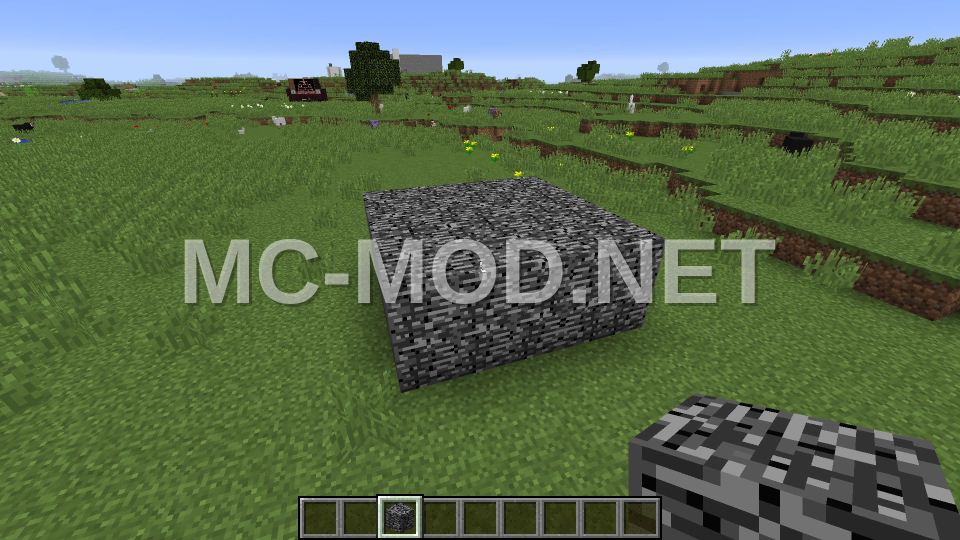 Obtain Bedrock in Survival