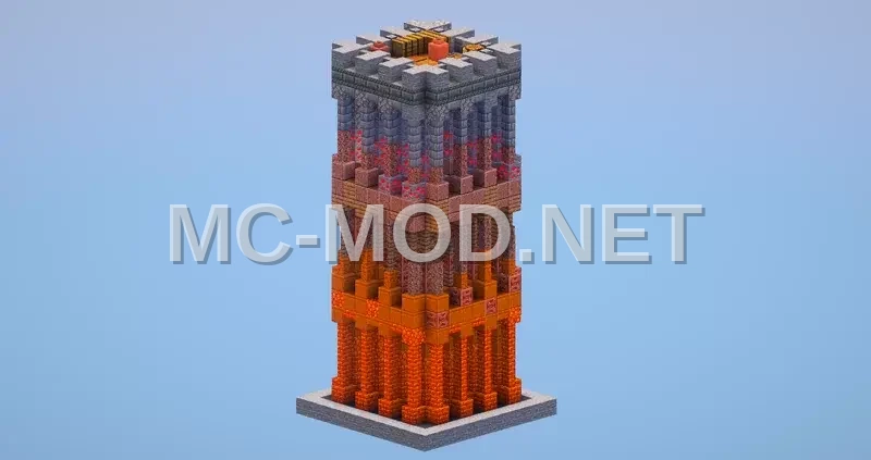 Orange Tower – Large Scale Block Structure