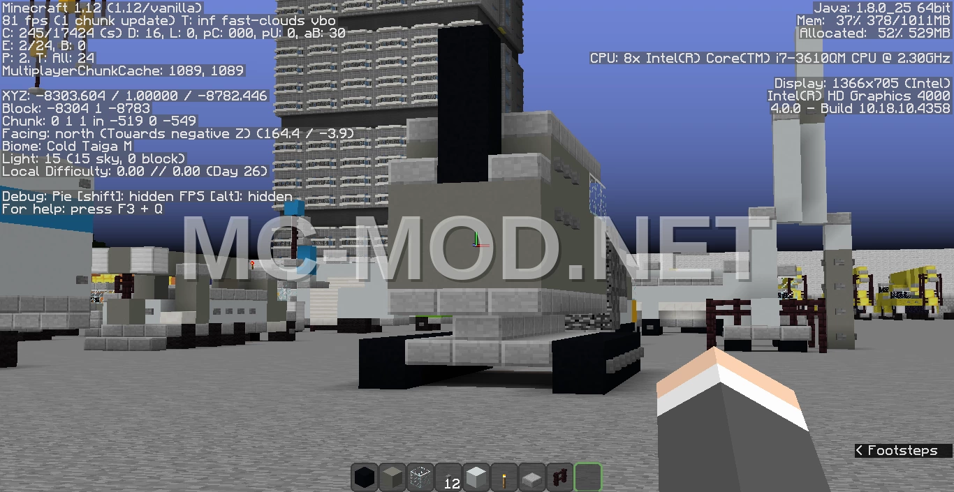 Ore Mining Vehicle Tractor