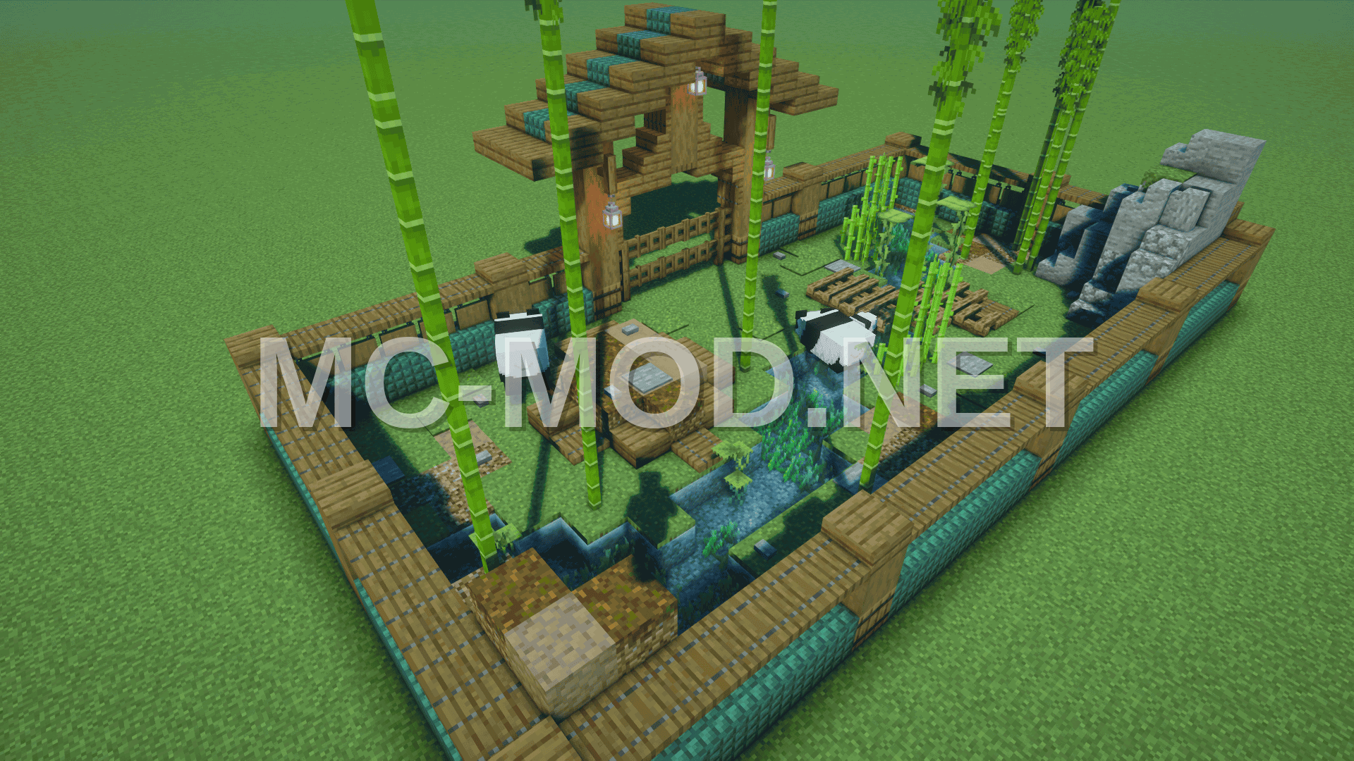 Panda Sanctuary Building