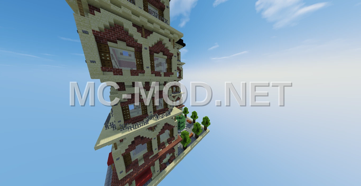 Parisian Apartments with Shops and Garden