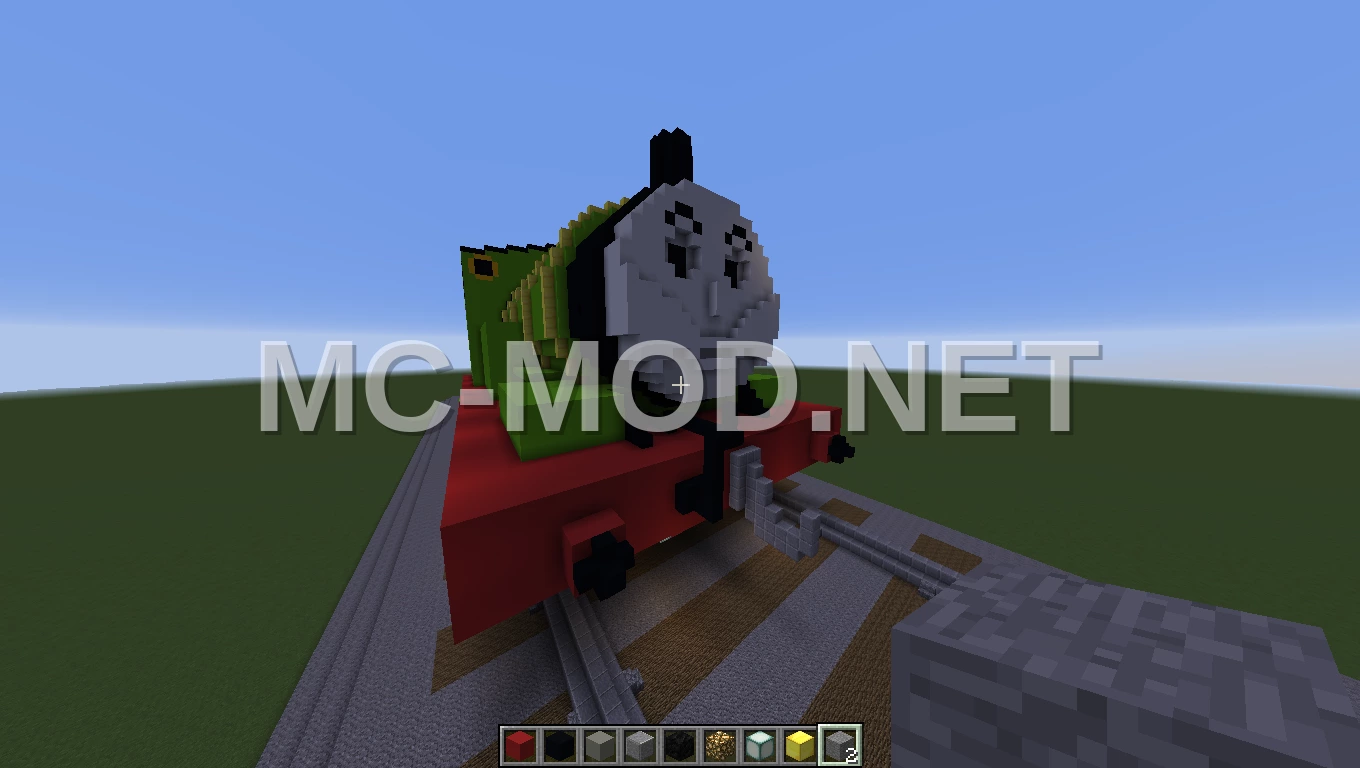 Percy The Tank Engine – Minecraft Build