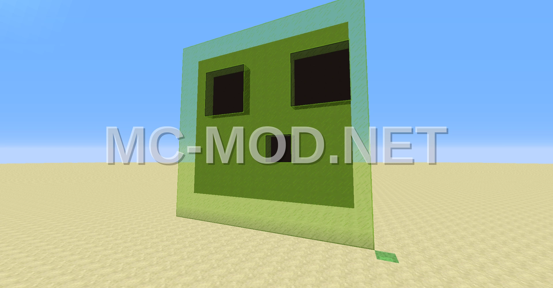 Pixel Art Slime Decoration