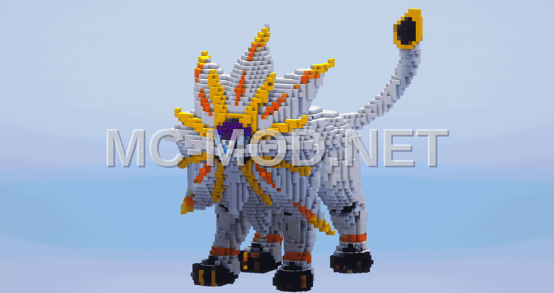 Pokemon Solgaleo Statue