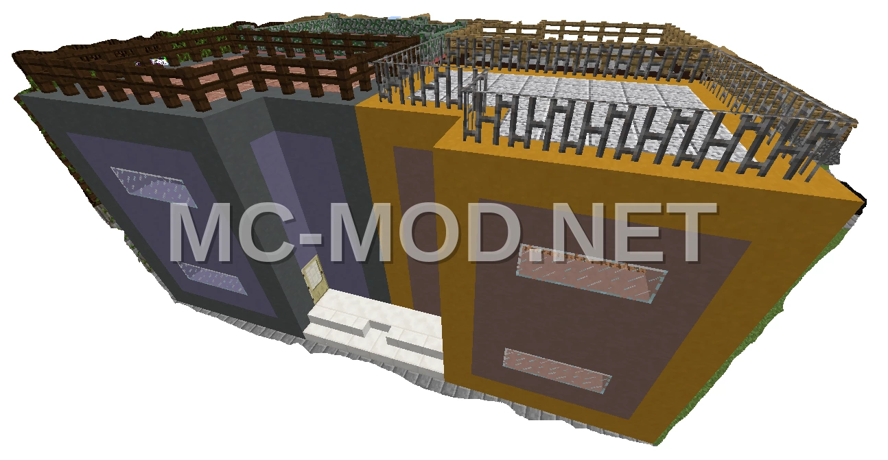 Quadplex House Structure