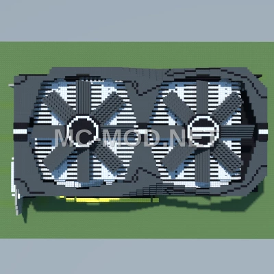 Radeon RX 470 Graphics Card Pixel Art