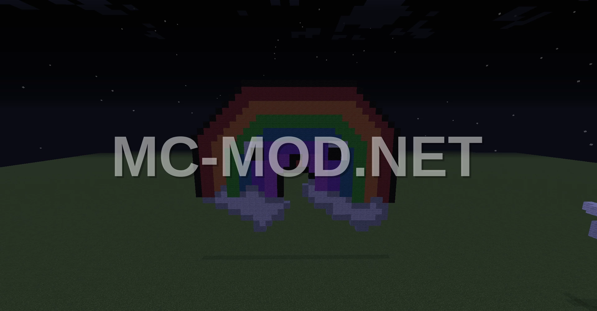 Rainbow Pixel Art Design