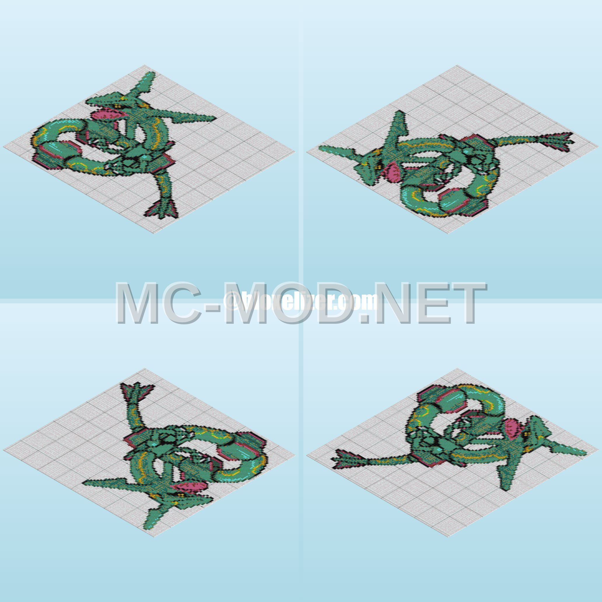 Rayquaza Statue