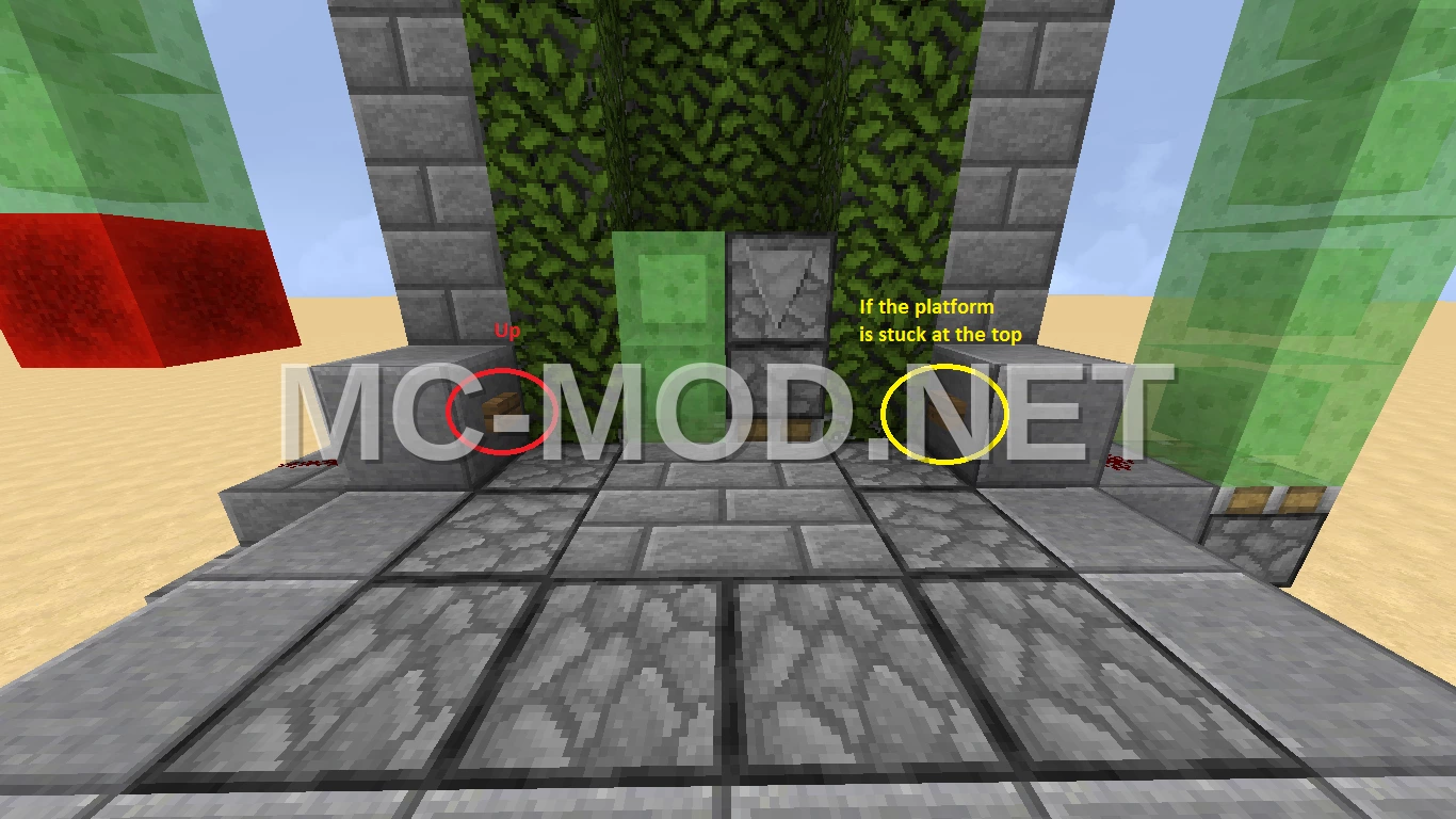 Redstone Elevator Schematic