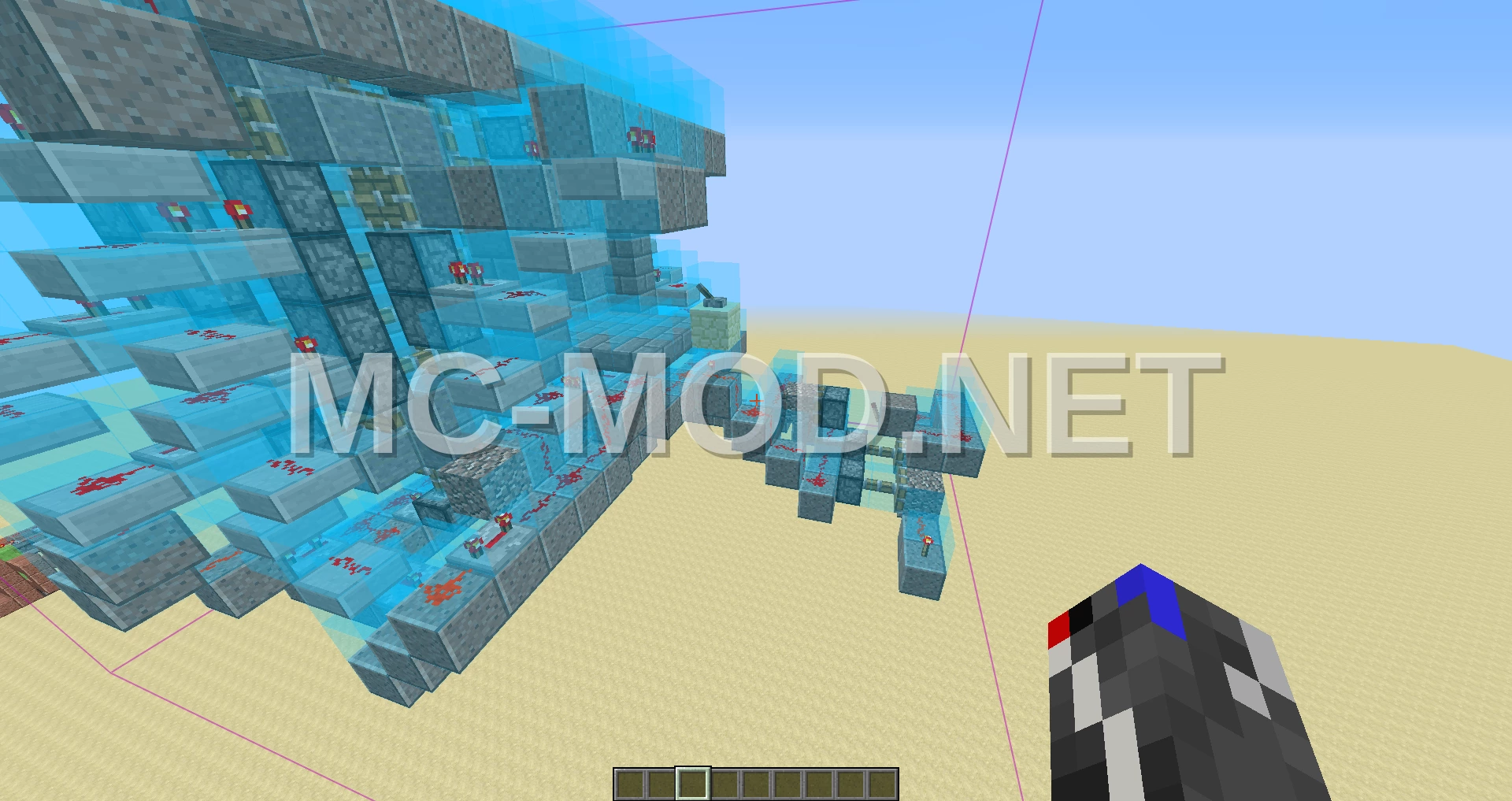 Redstone Spiral Doorway