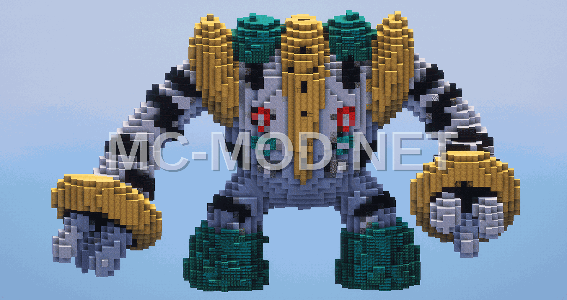 Regigigas Minecraft Statue