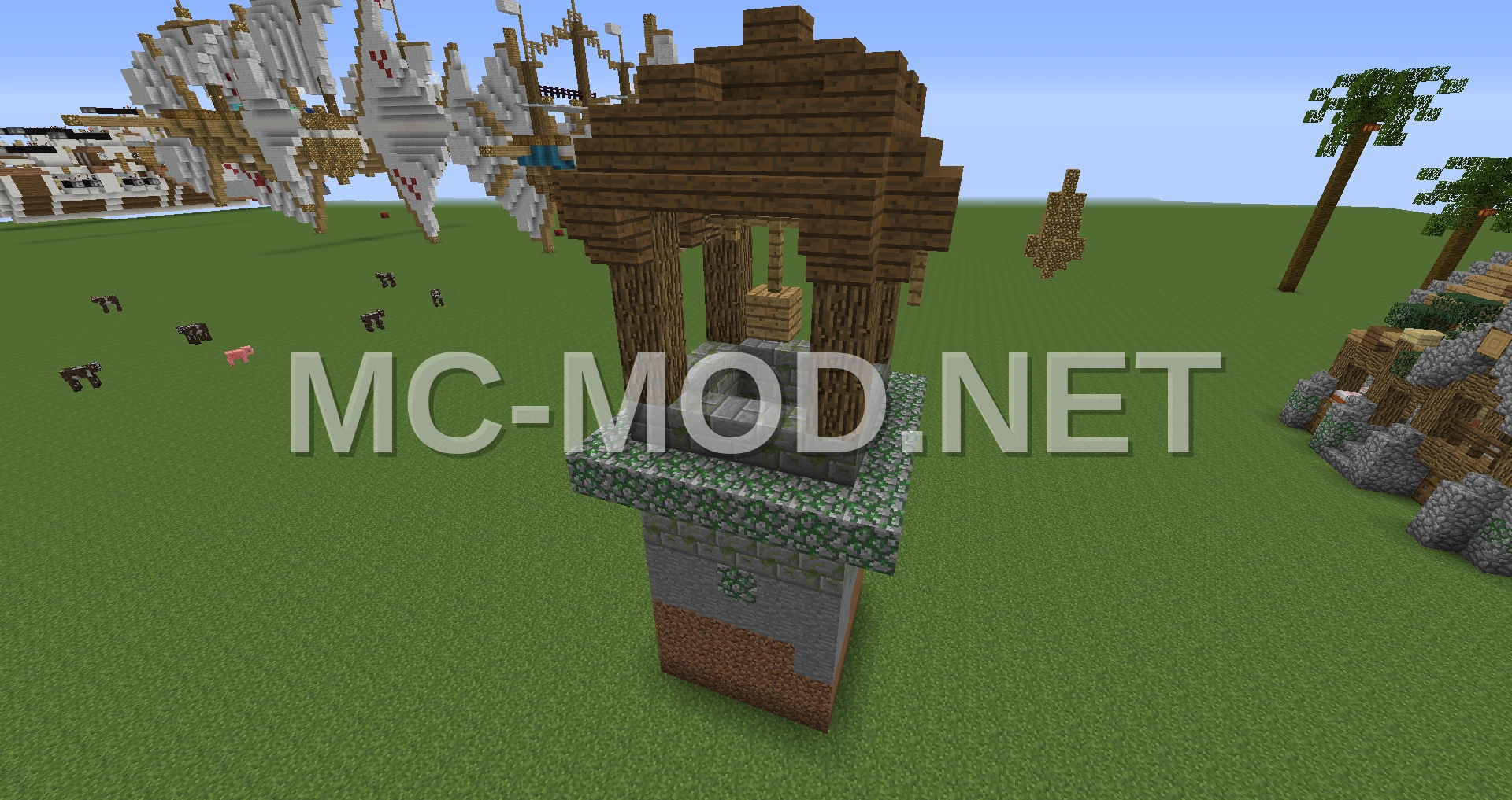 Rustic Village Well