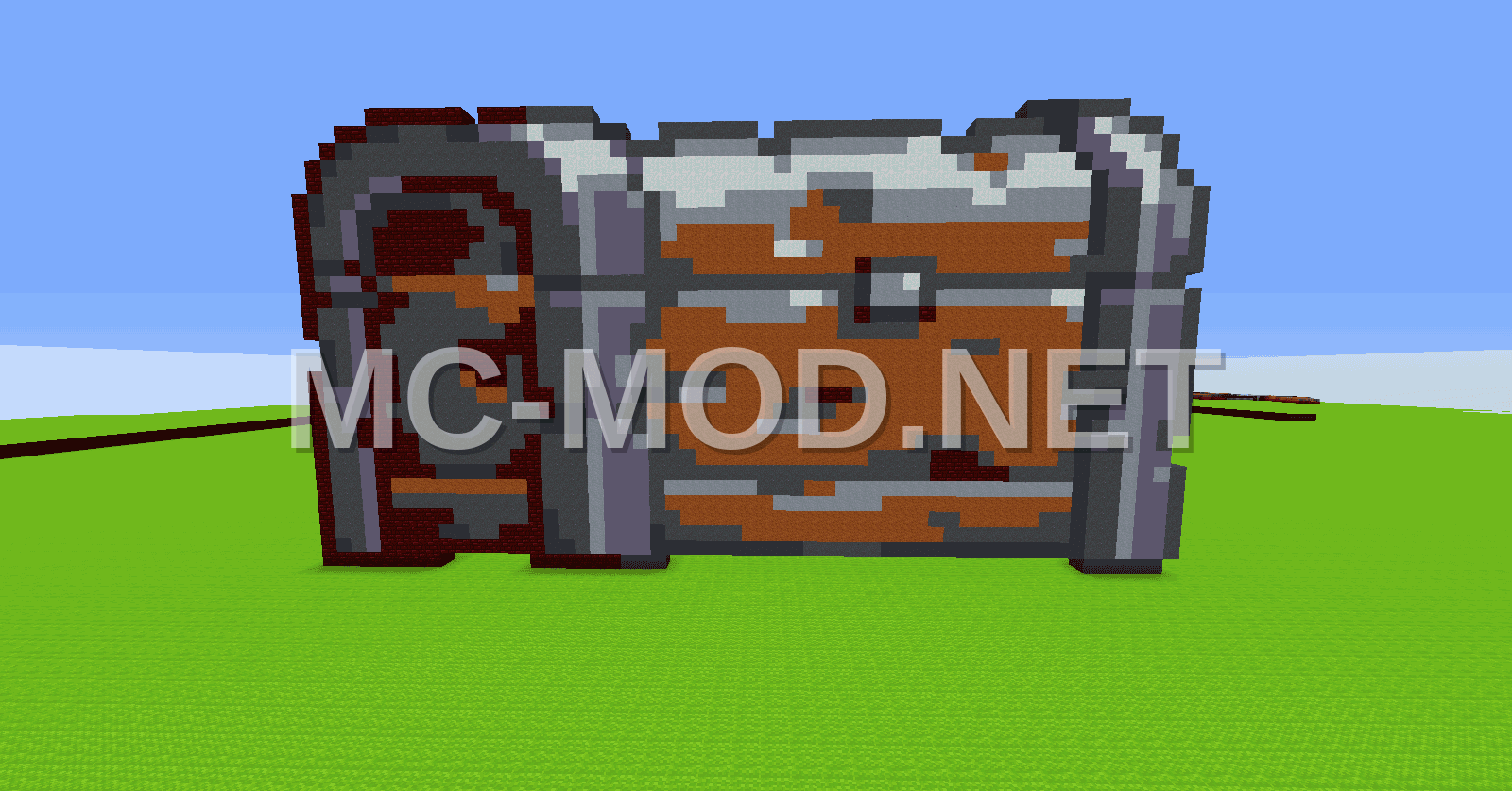 Rusty Chest Pixel Art