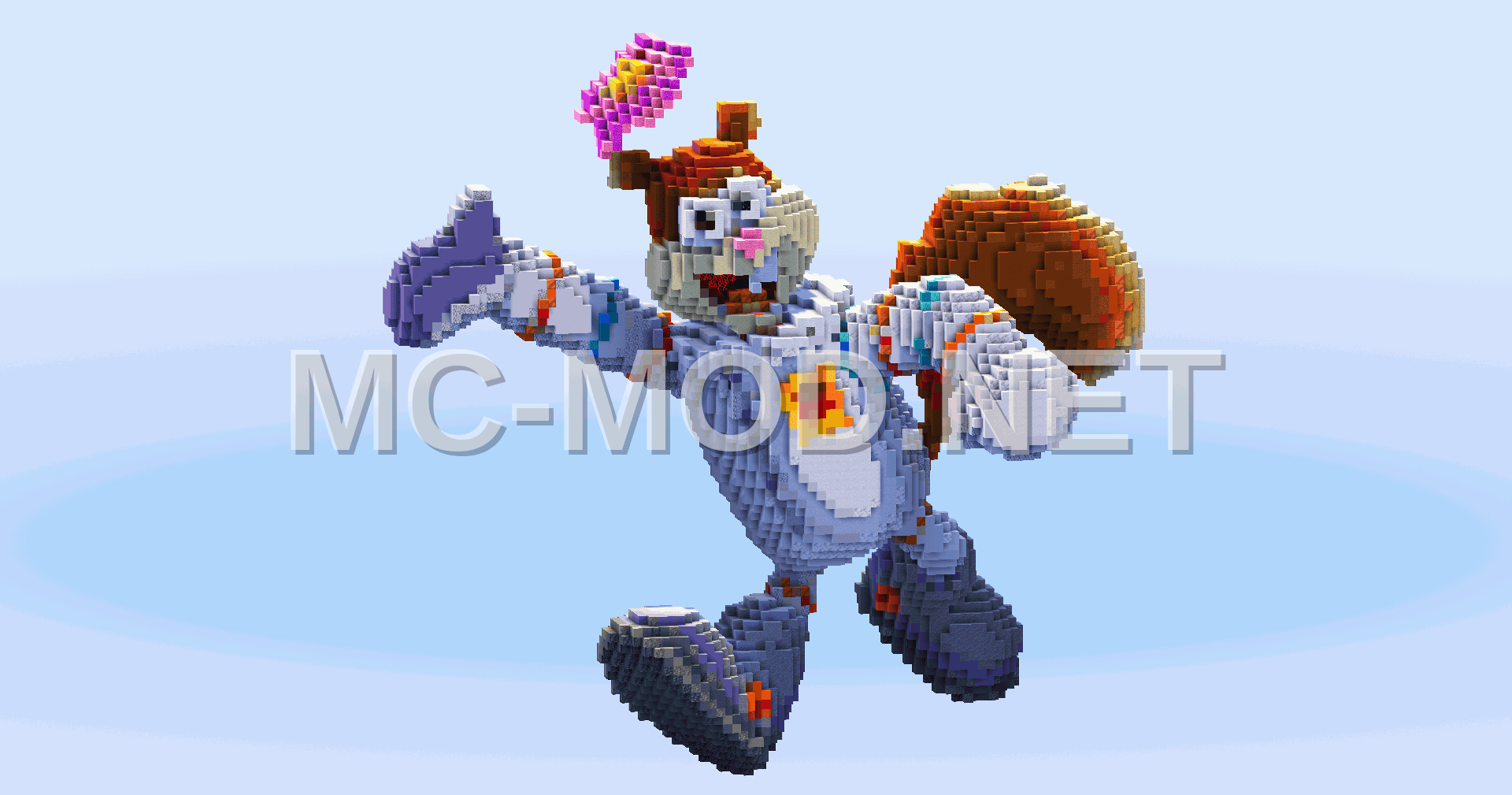 Sandy Cheeks Cartoon Sculpture