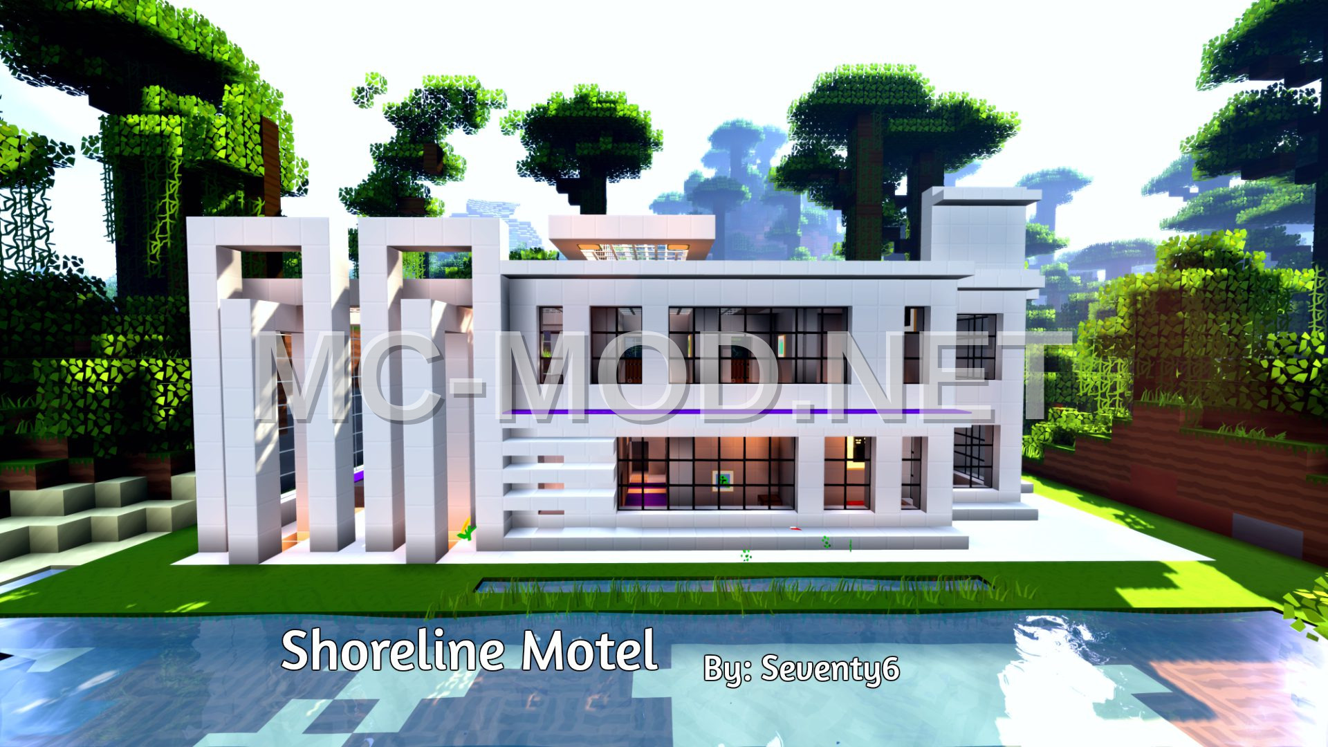 Seaside Motel Building
