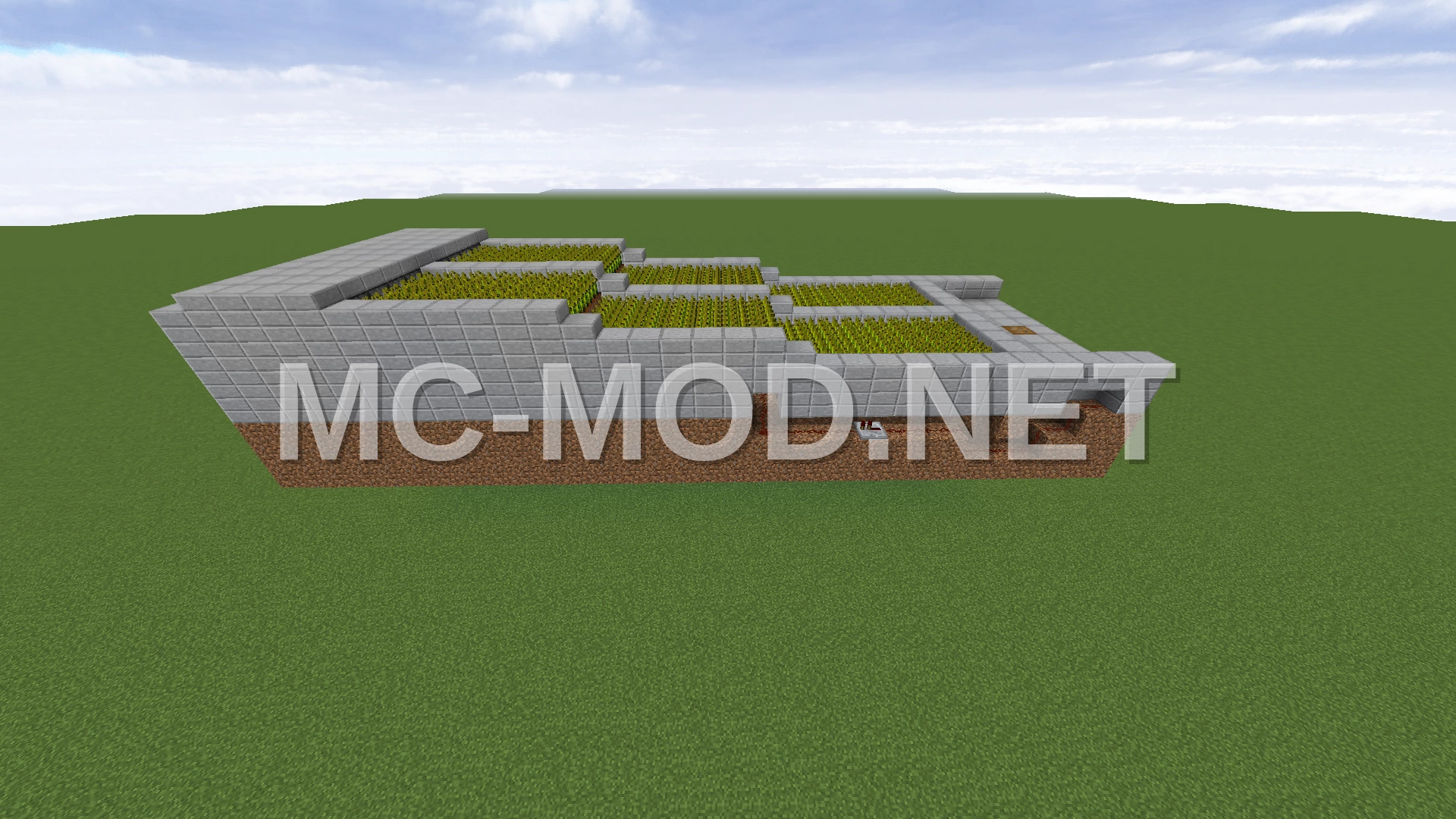 Semi-Auto Wheat, Carrot, Potato Farm
