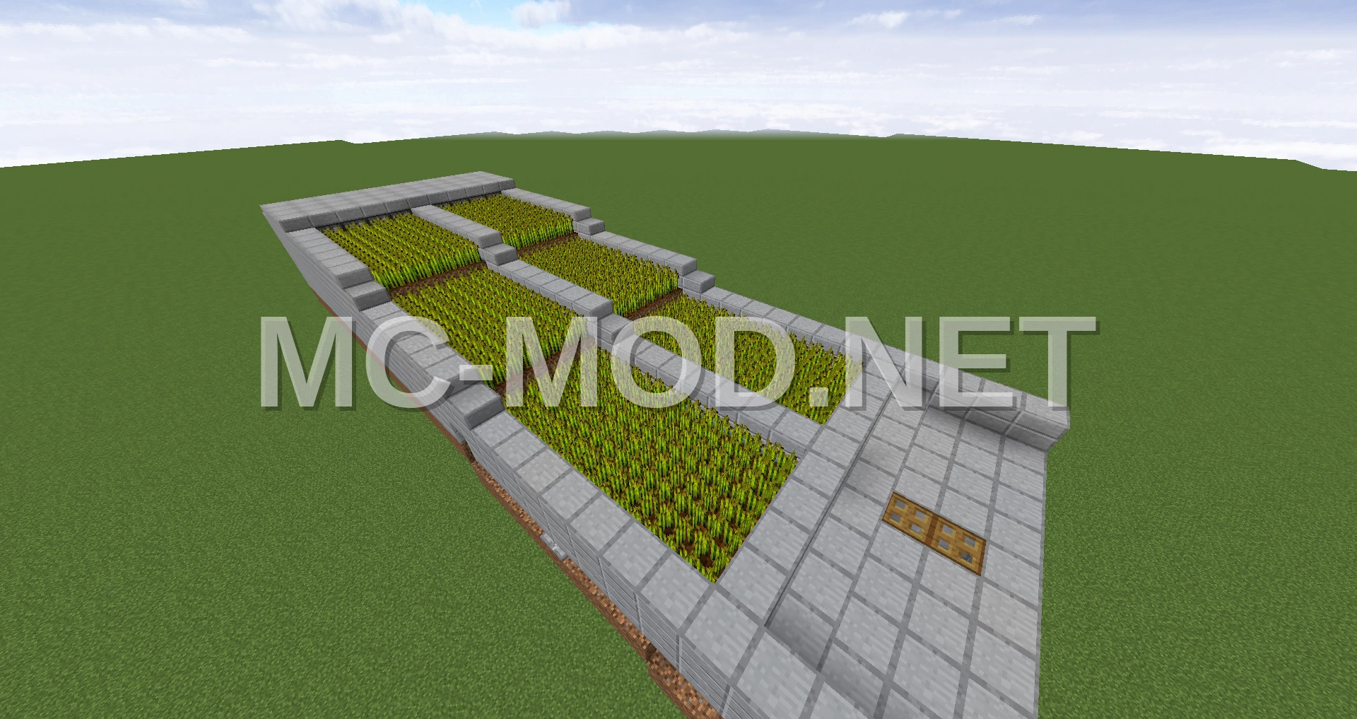 Semi-Auto Wheat, Carrot, Potato Farm