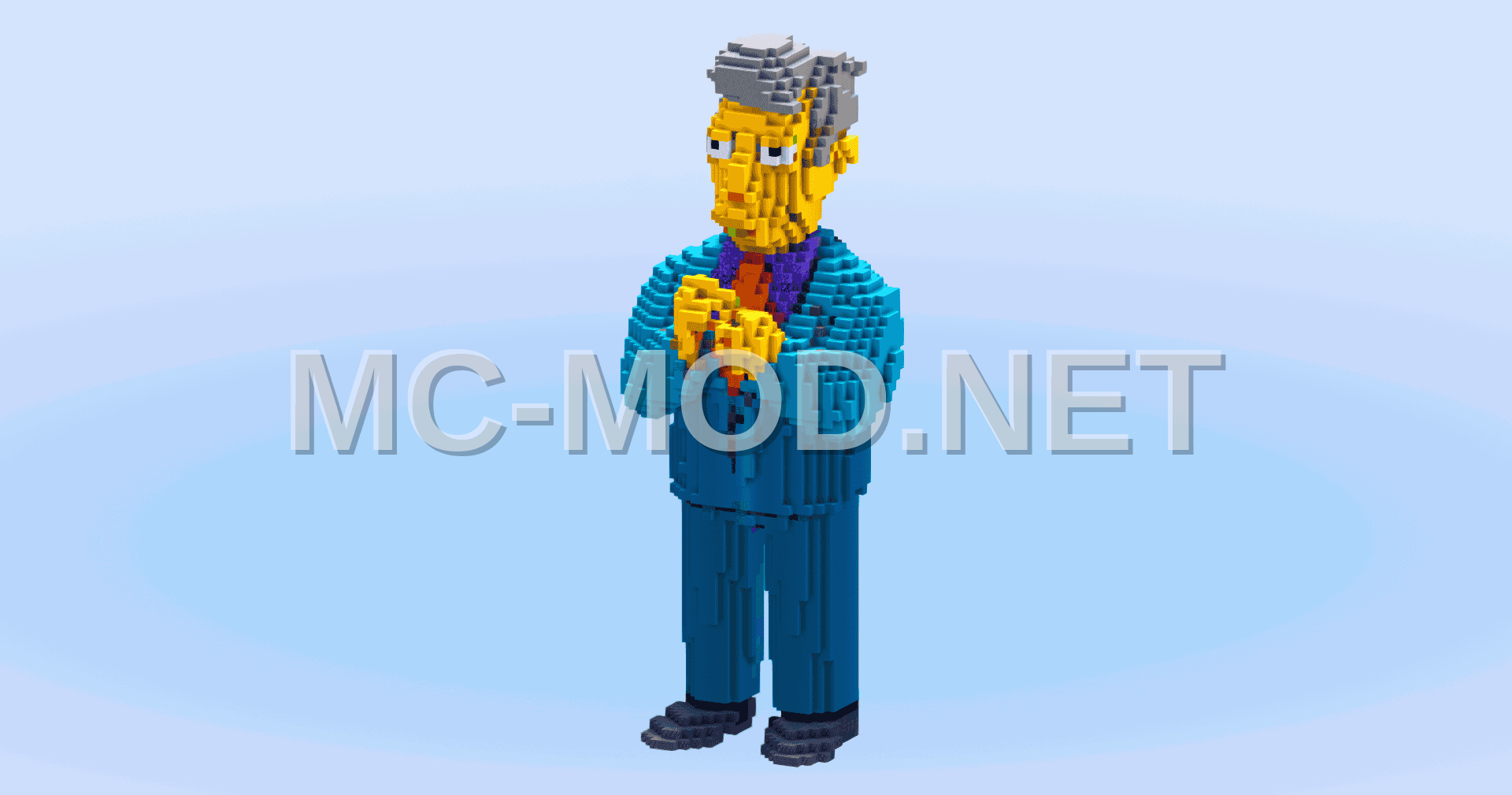 Seymour Skinner Cartoon Character