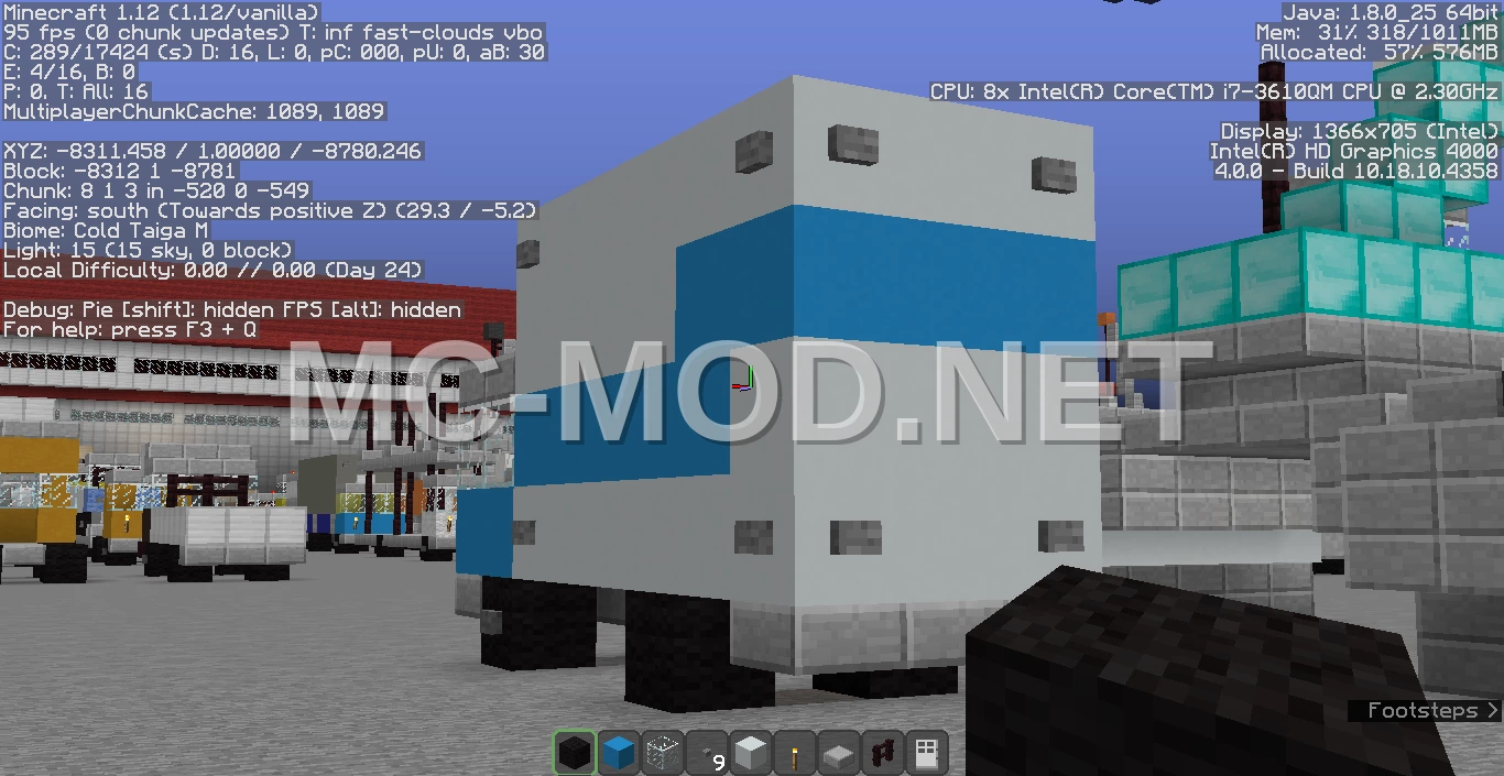 Shipping Container Truck