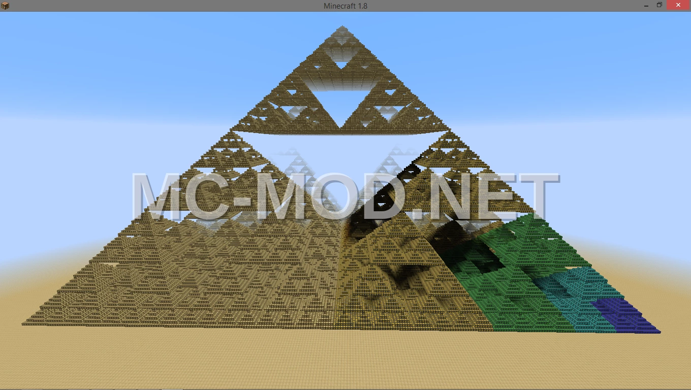 Sierpinski Tetrahedron Stage 5 Structure