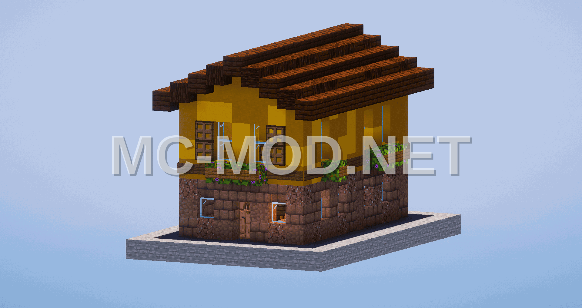 Simple Yellow House
