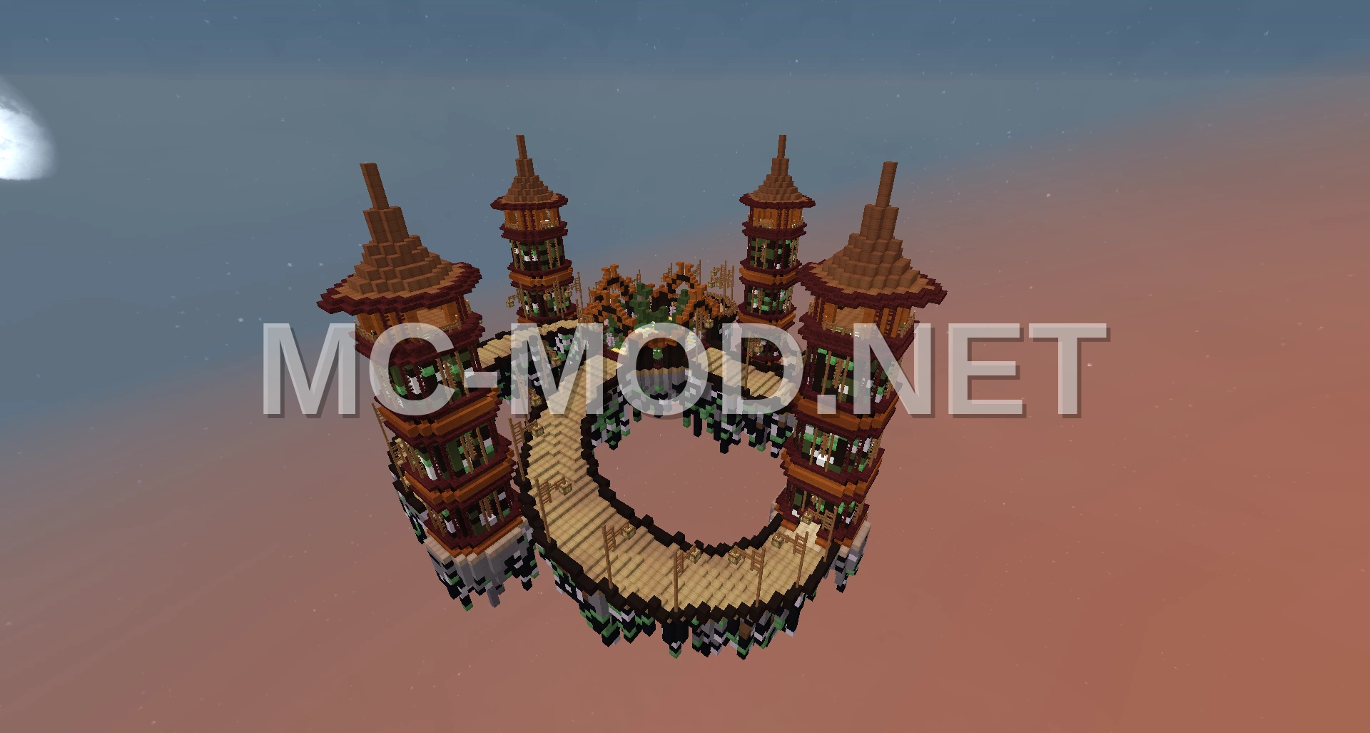 Skyblock Lobby Build