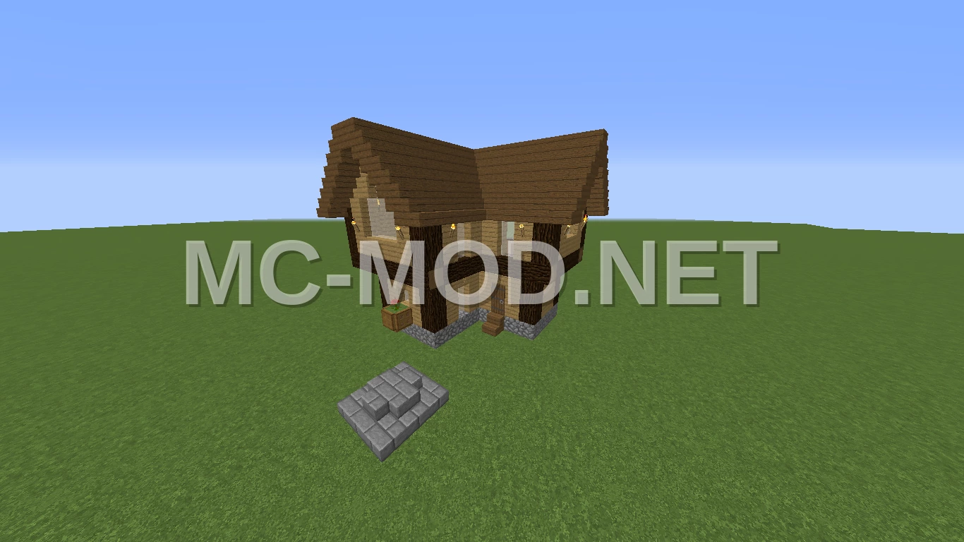 Small Fancy Wooden House