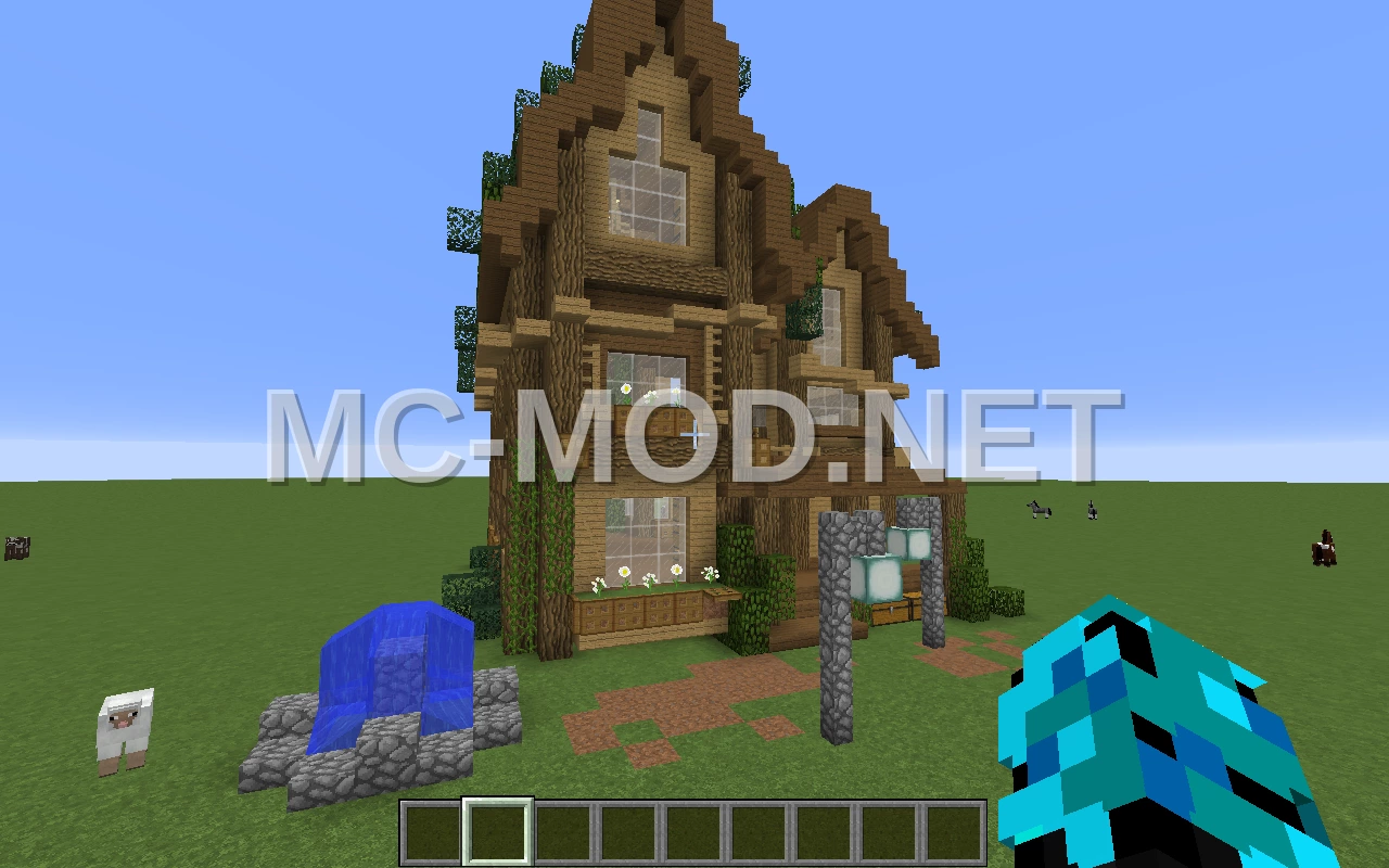 Small Medieval Village House