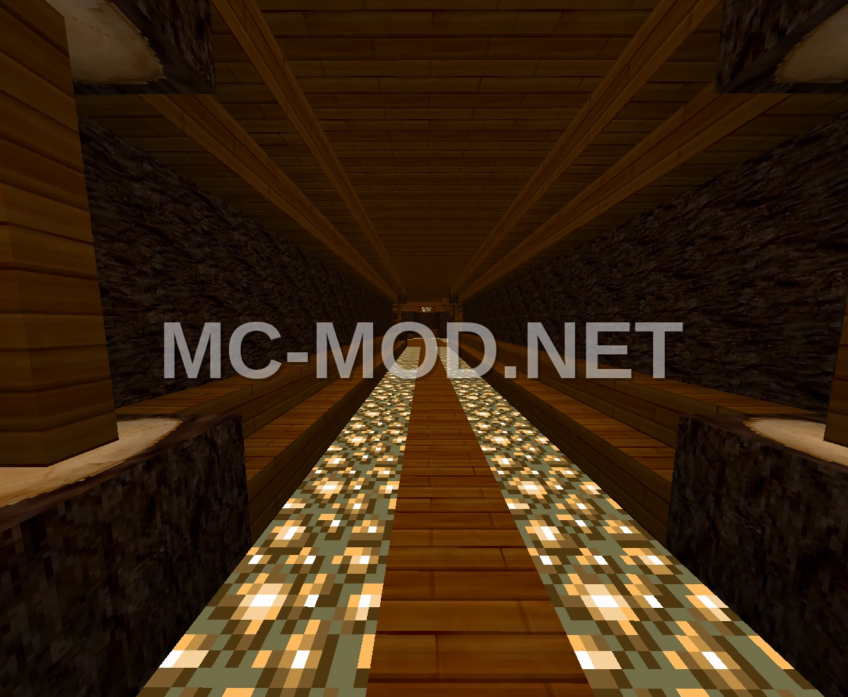 Small Wooden Shop with Multiple Entrances