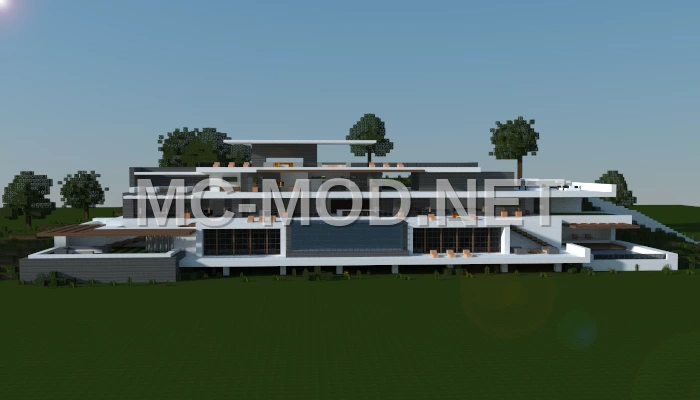 Spacious Modern Hillside Residence