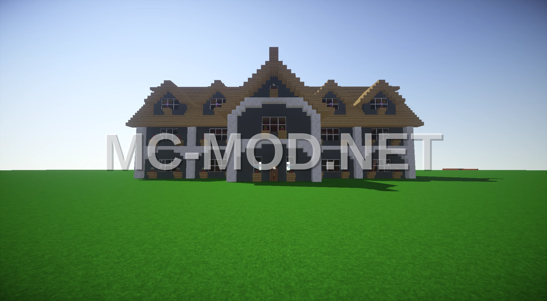 Spacious Modern Birch House Schematic