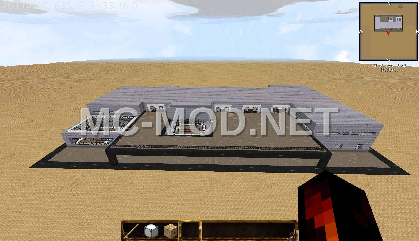 Modern Stone Residence – Large Scale