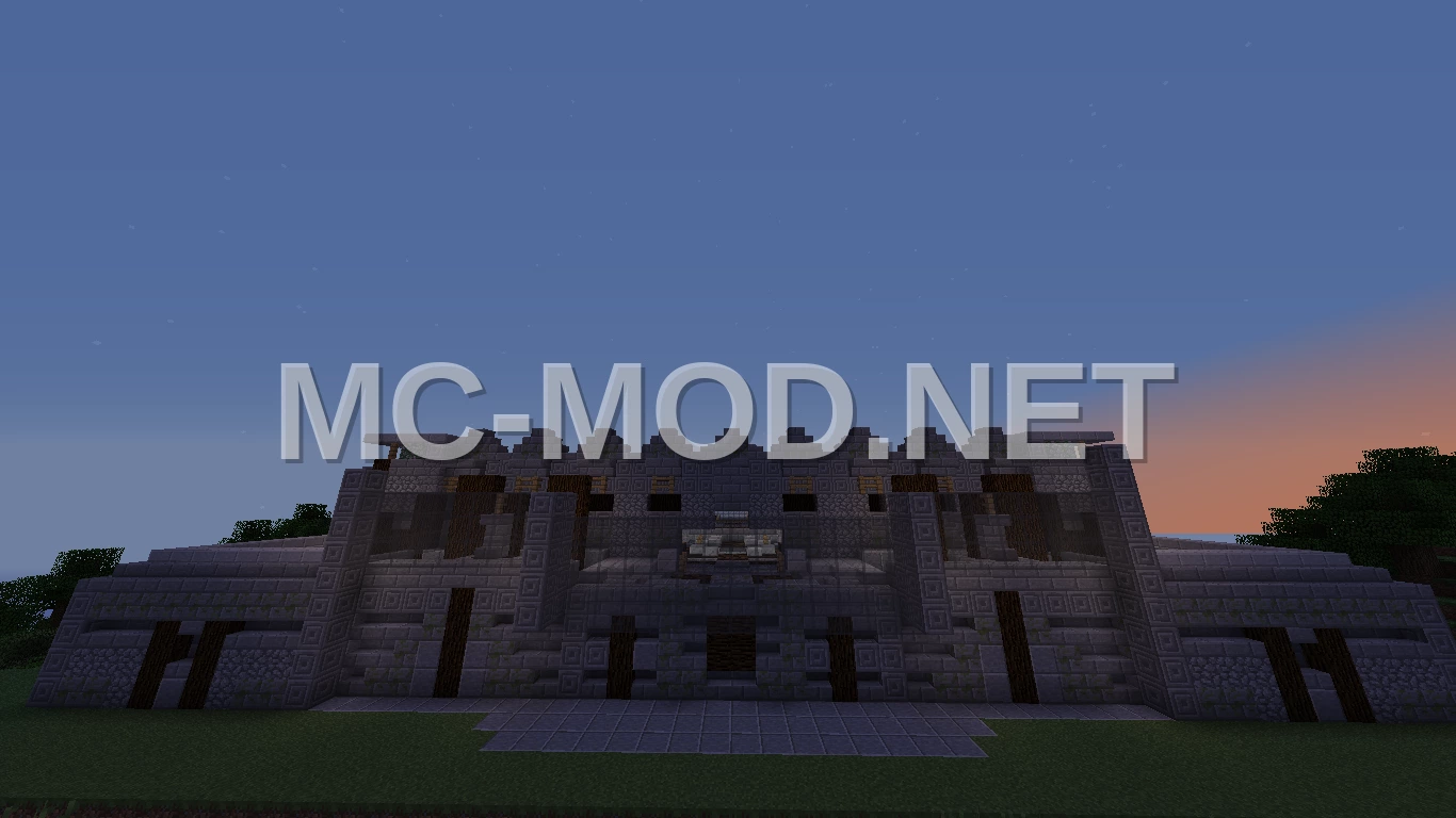 Mossy Stone Brick Spawn Base