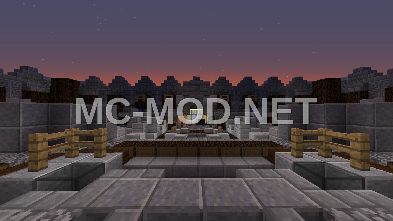 Mossy Stone Brick Spawn Base